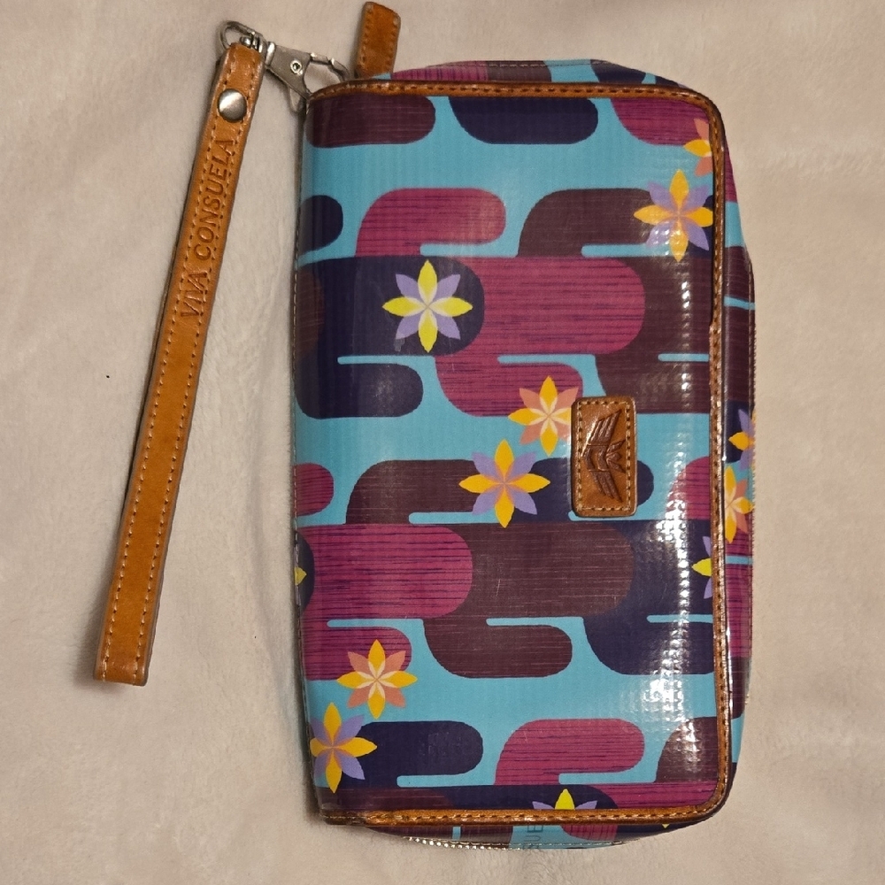 Consuela Multicolor Wristlet Wallet